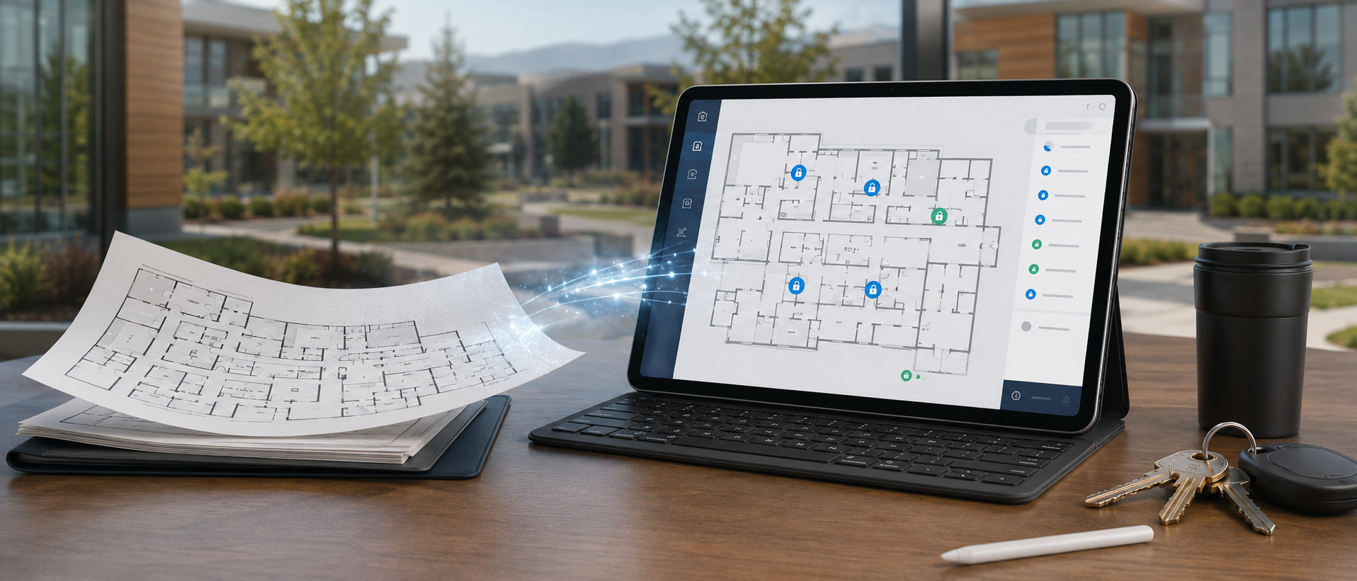 Floor Plans in KeyDog: From PDF to Live Access Map